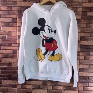 Unisex Medium White Disney Parks Mickey Hoodie